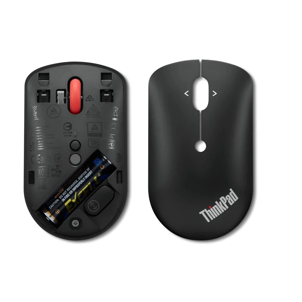 Мышь Lenovo беспроводная компактная 4Y51D20848 беспроводная USB 2400 dpi 2.4 ГГц черная периферия для компьютера ПК - комплектующие, устройства ввода, указатели.