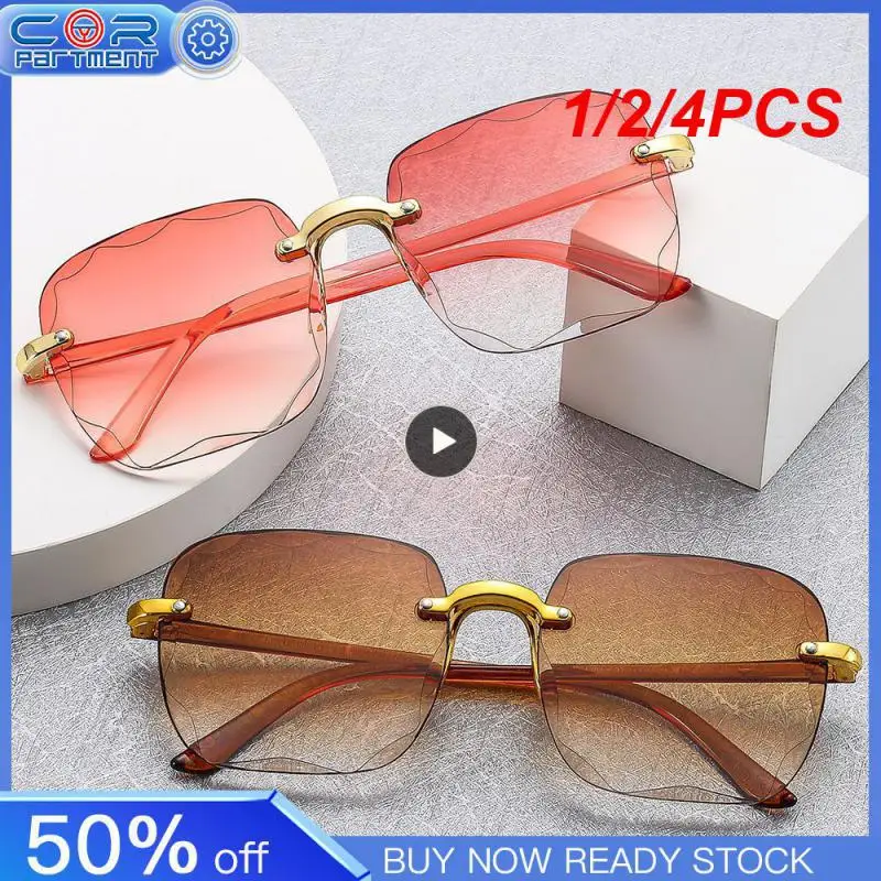 

1/2/4PCS Vintage Small Cat eye Frame Sunglasses For Women Men Retro Brand Designer Women Sun Glasses Square Eyewear UV400