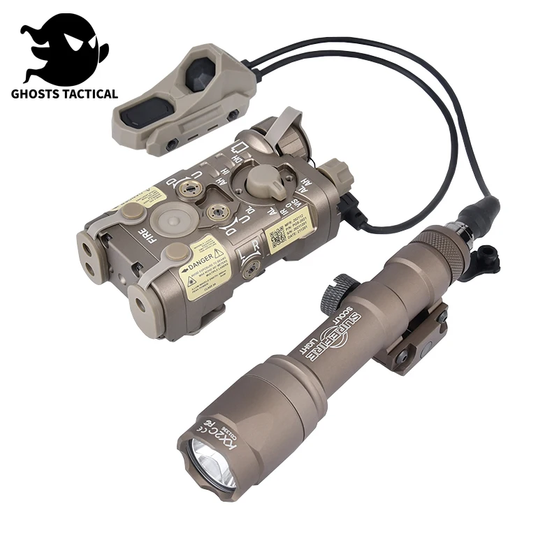 Металлическая тактика NGAL красный зеленый синий индикатор Surefire M300A M600C охотничий