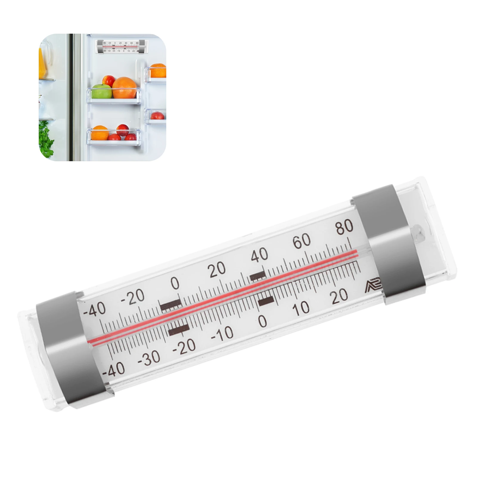 

Thermometer For Refrigerator Refrigerator Line Thermometer Fridge Temperature Gauge For Home Supplies 40 To 20 And -40 To 80