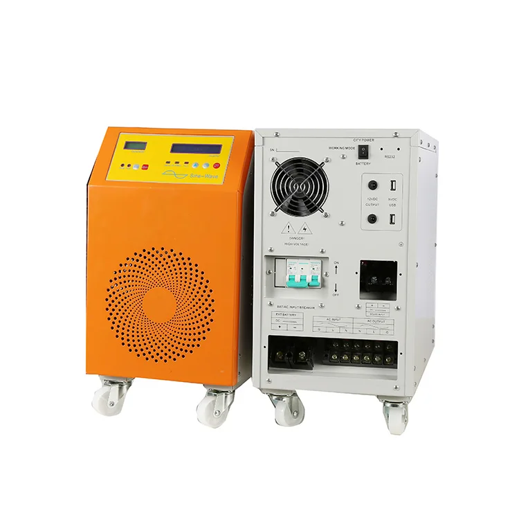 

1kw 2kw 3kw 5kw 10kw DC to AC solar home use pure sine wave solar hybrid power inverter with MPPT solar controller