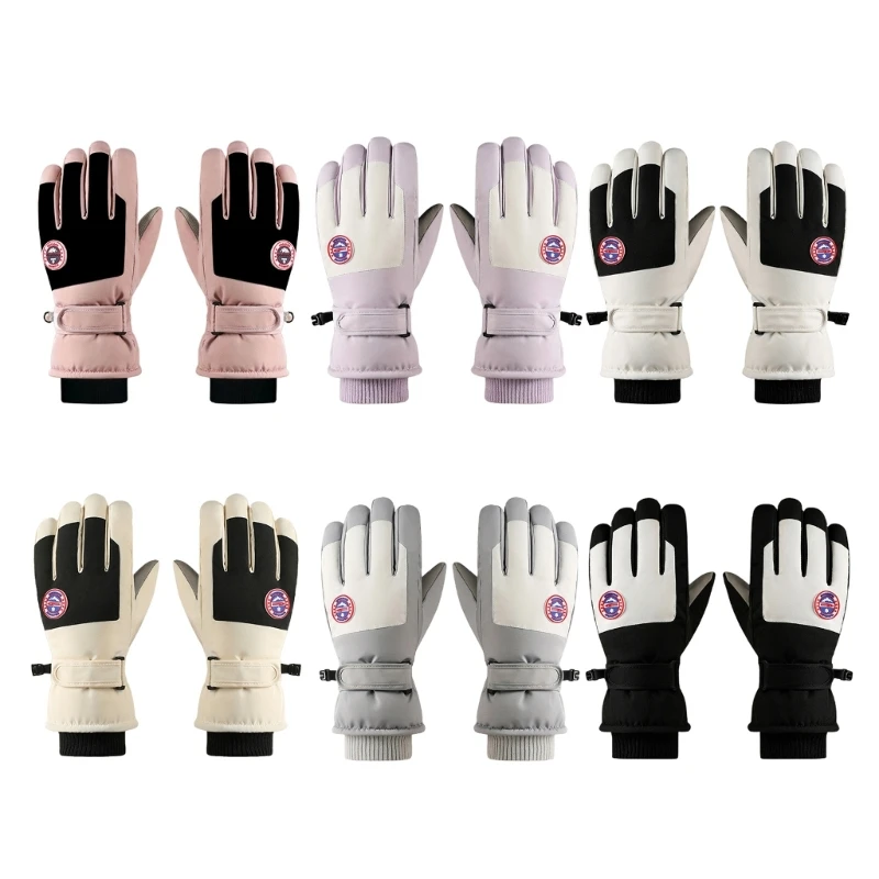 

Ski Gloves Women Winter Gloves Waterproof Gloves Windproof Touchscreens Gloves