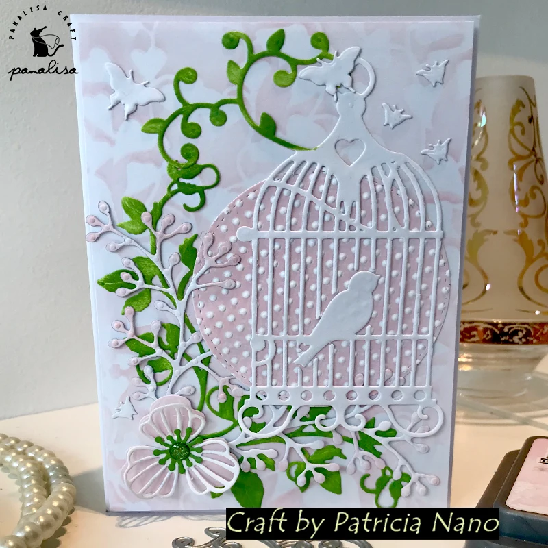 

Металлические Вырубные штампы Panalisacraft, вырубные штампы для рукоделия, скрапбукинга, изготовления открыток, альбом, тиснение, трафарет, выре...