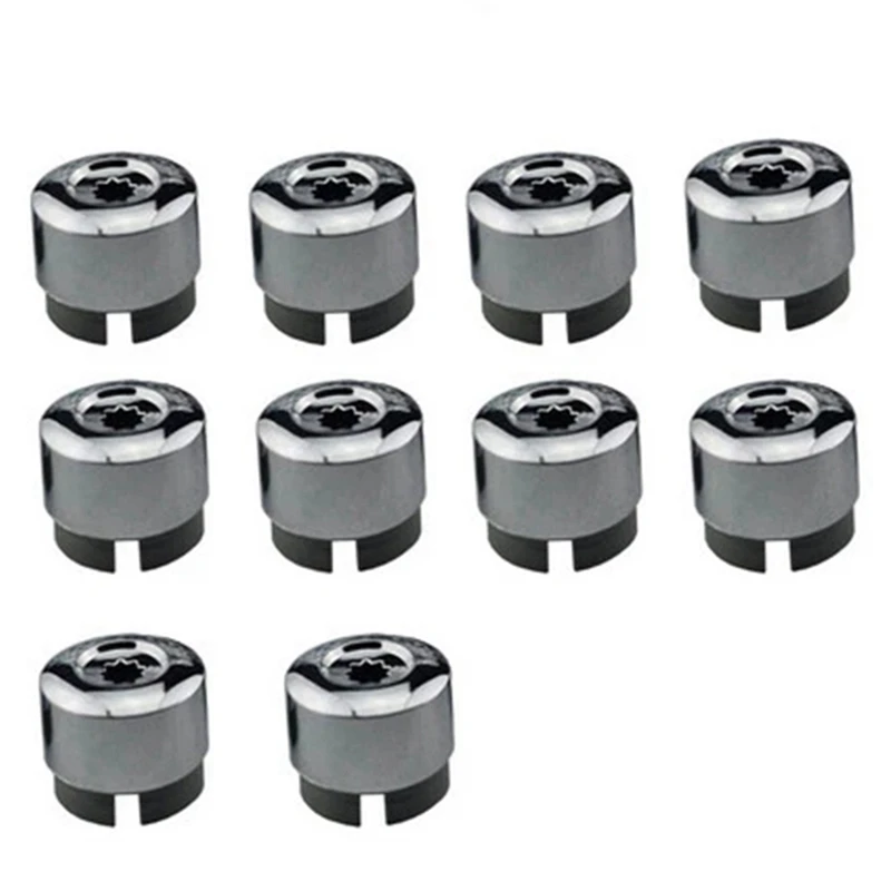 7L6 601 173A 2ZZ 10 шт. хромированный колпачок болта гайки для Touareg 2004-2017 7L6601173A