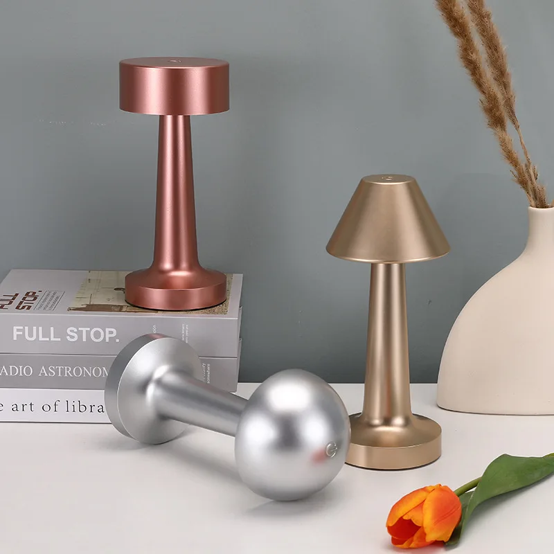 

Rechargerbl Creative Dining Hotel Bar Coffee Outdoor Night Light With Usb Charging Restaurant Decoration Touch Led Table Lamp