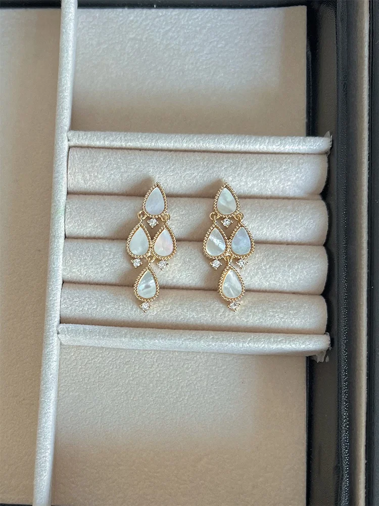 Lahabanagirl каплевидный открытый экран ретро французский sle элегантный натуральный