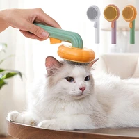 cat comb brush self cleaning for cats and dogs pet hair removal brush dog hair brush shedding pet grooming tools cat accessories