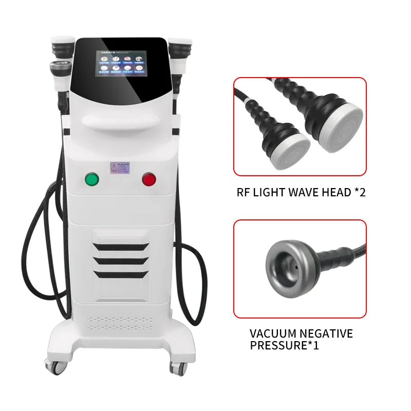 Portable Multifunctional Ultrasonic Cavitation Vacuum Cavitation Fat Reduction 80K Beauty And Weight Loss Machine