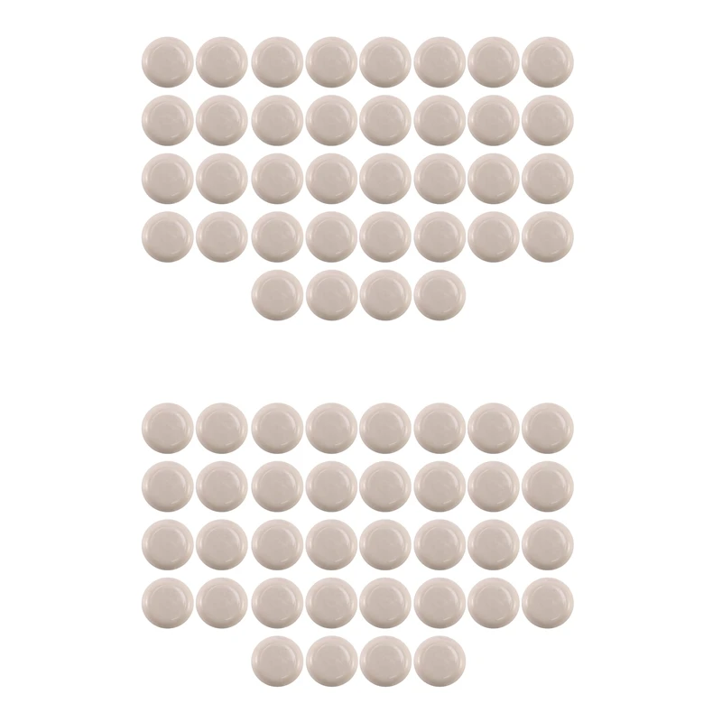 

72X Round Furniture Sliders Reusable Glider Moving Pad For Easily Moving Heavy Furniture On The Floor Carpet Surface