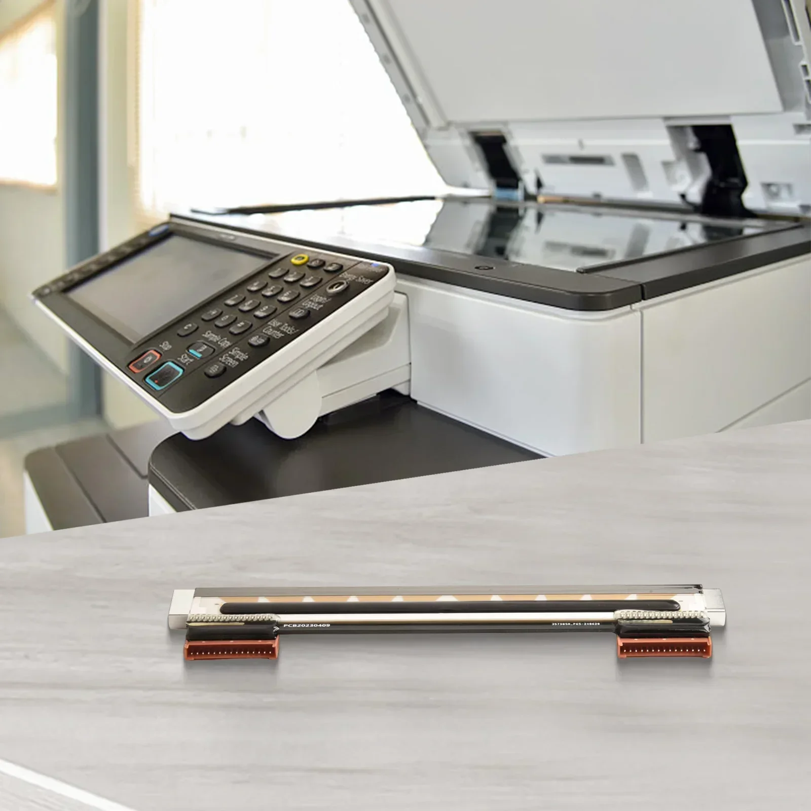 Печатающая головка 300dpi печатающая для термопринтера Zebra ZD620 ZD420 детали P1080383-007