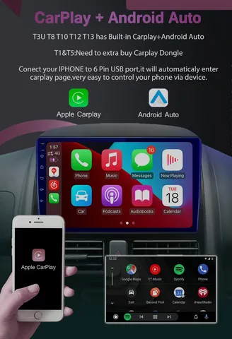 Android 13 для SKODA Octavia 2 A5 2007 2008 2009 2010 2011 2012 2013 автомобильный радиоприемник навигация мультимедийный плеер DSP WIFI авто Carplay