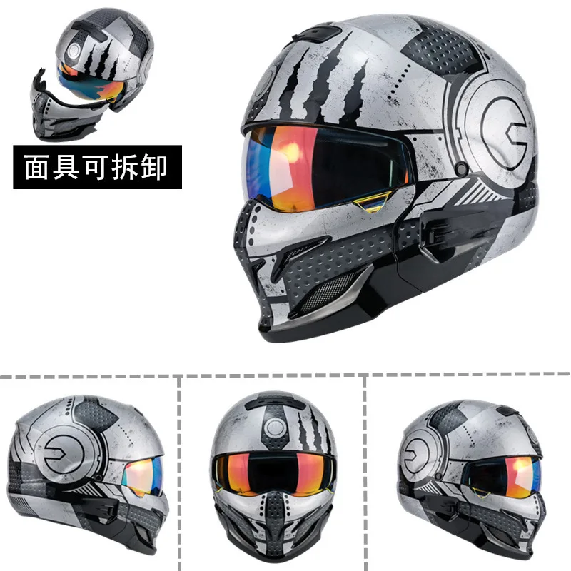 New Scorpion Helmet Motorcycle Moto Modular Male Retro Helmet Capacete Casco Cruiser Half Helmet Tactical Cap DOT Approved 368 enlarge