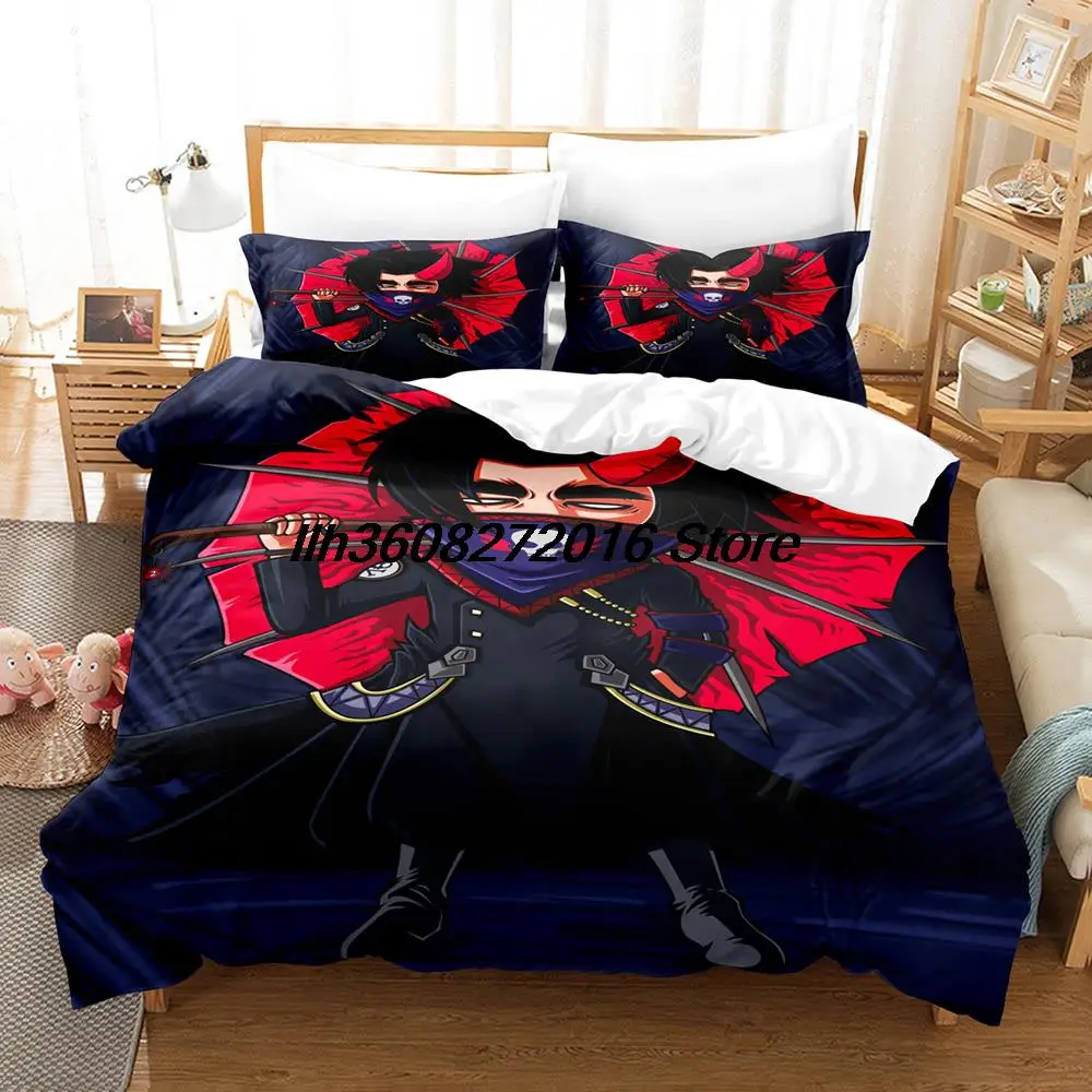 3D Printing Anime HUNTER×HUNTER Feitan Bedding Set Single Twin Full Queen King Size Bed Adult Kid Bedroom Duvet cover Sets