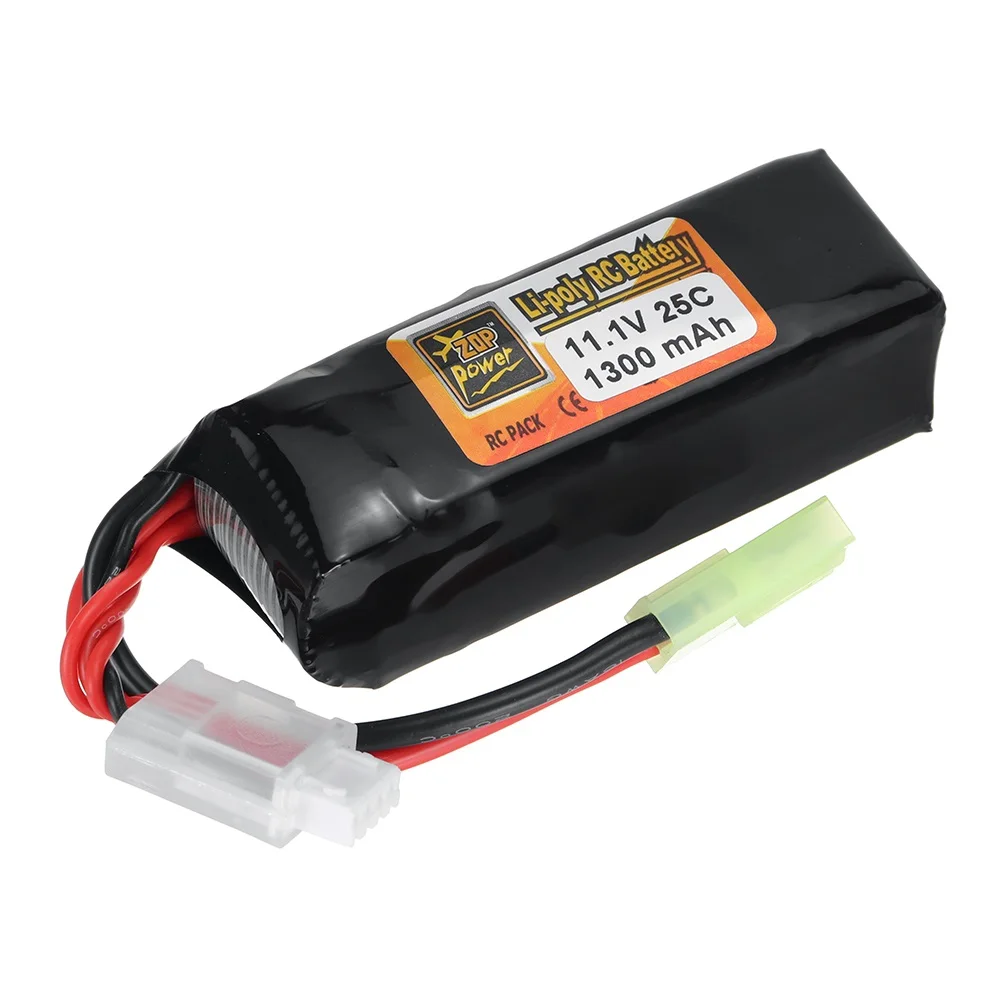 

ZOP Power 3S 11.1V 1300mAh 25C LiPo Battery T Plug for RC Car FPV Racing Drone Airplane Helicopter