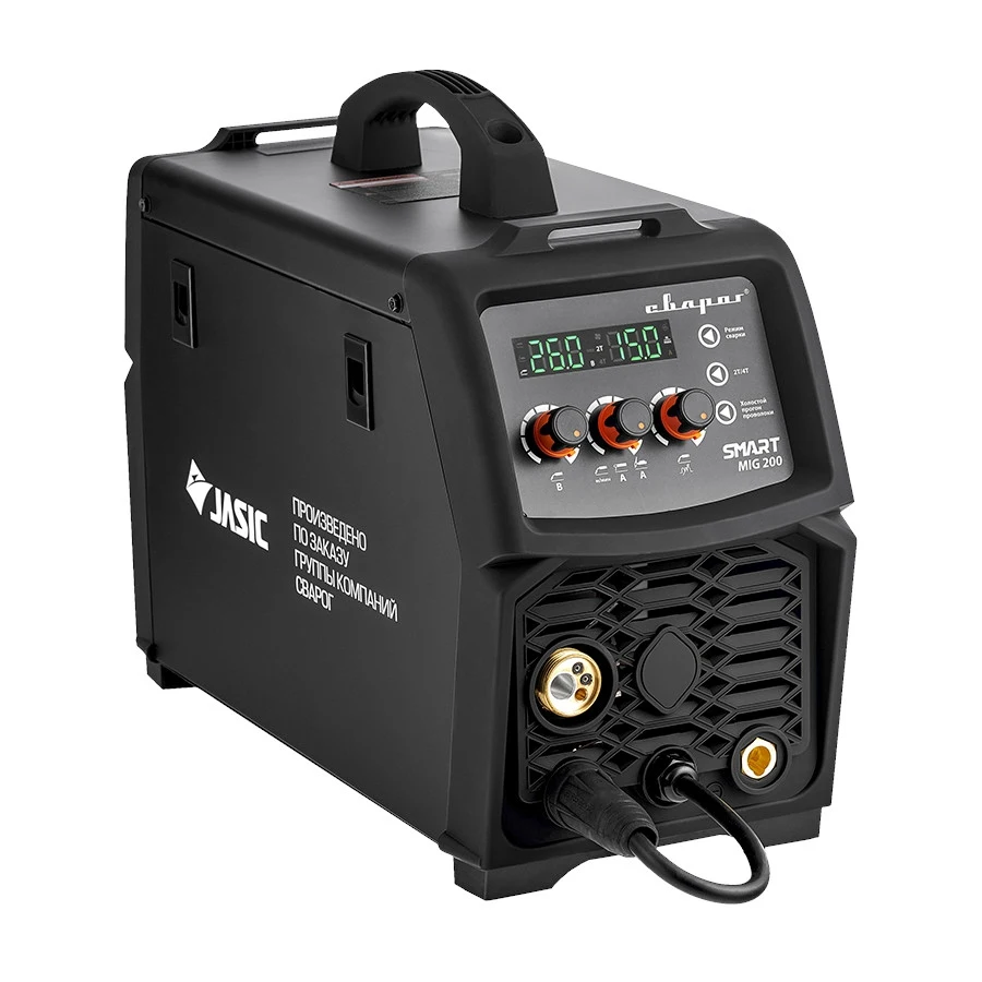 Welding machine Svarog Real Smart MIG 200 + chameleon masks and leggings Black N2A5 Tools inverter electrode equipment Arc Welders |