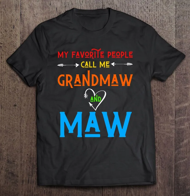 

Мои любимые люди звонят мне, Grandmaw Maw, забавная мама, бабушка, Ver2, Мужская футболка, блузка, мужская хлопковая рубашка, Мужская Черная Спортивн...