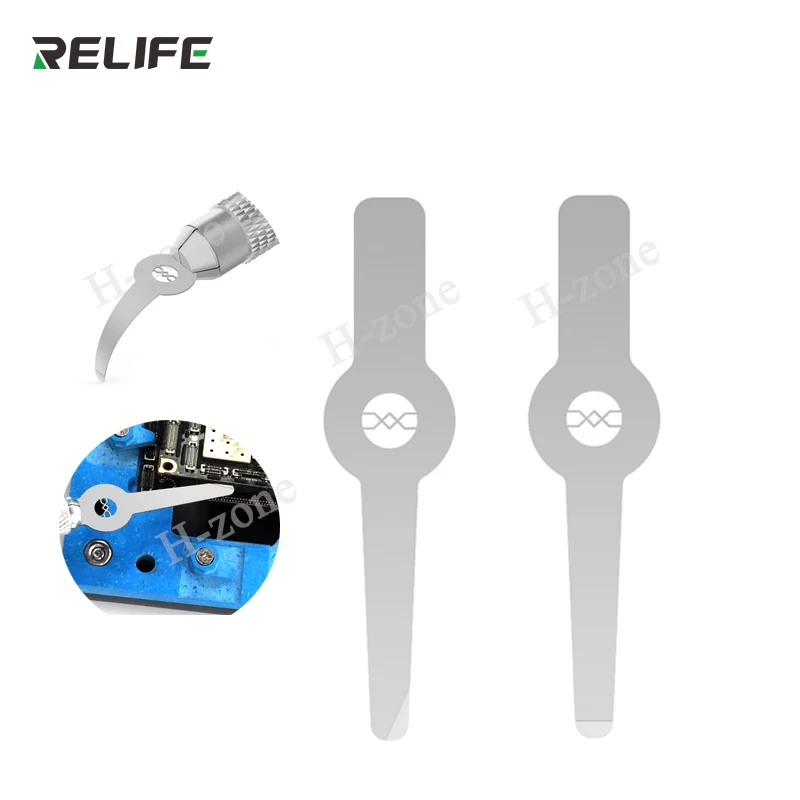 

RELIFE Layered Special Blade Set High Toughness And Elasticity Protect Motherboard Chip For Mobile Phone Repair RL-101H