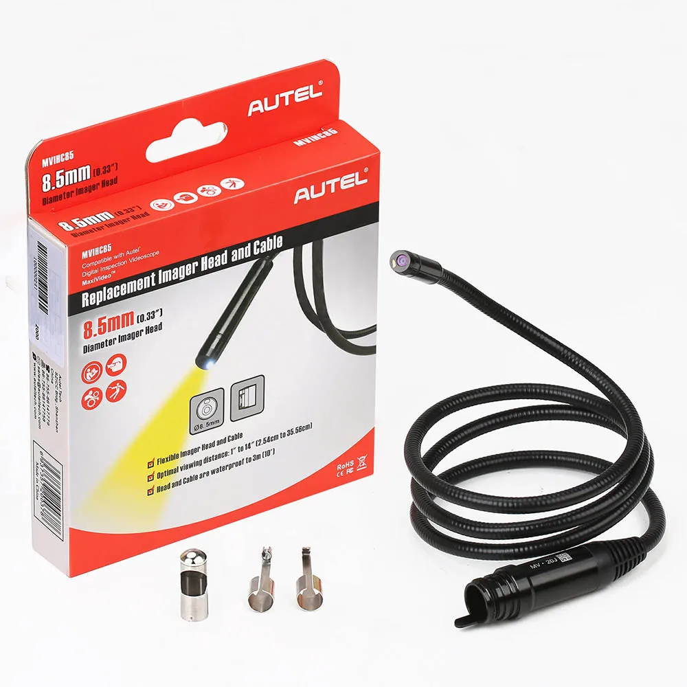 

Autel MaxiVideo MV400/MV208 8.5mm Imager Head Replacement MVIHC8.5 USB
