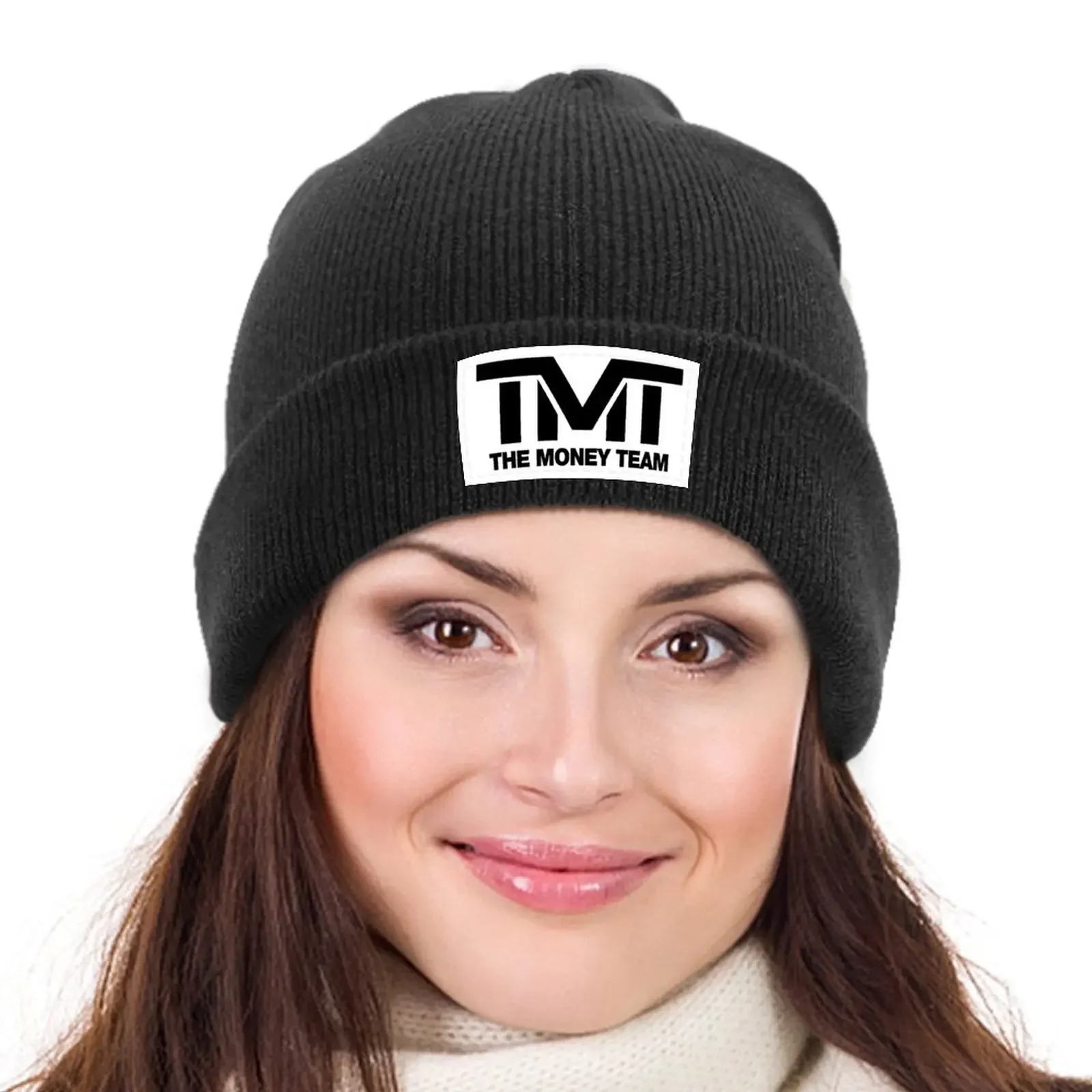 Tmt The Money Team Floyd Mayweather Вязаная шапка Wild Ball Hat Рождественская в стиле вестерн с