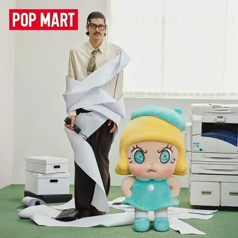 Фото POP MART Angry Molly Angry Energy Series Kawaii Anime Action Figure Blind Box - Сюрприз-фигурка в закрытой упаковке для девочек, уникальный подарок-игрушка №3