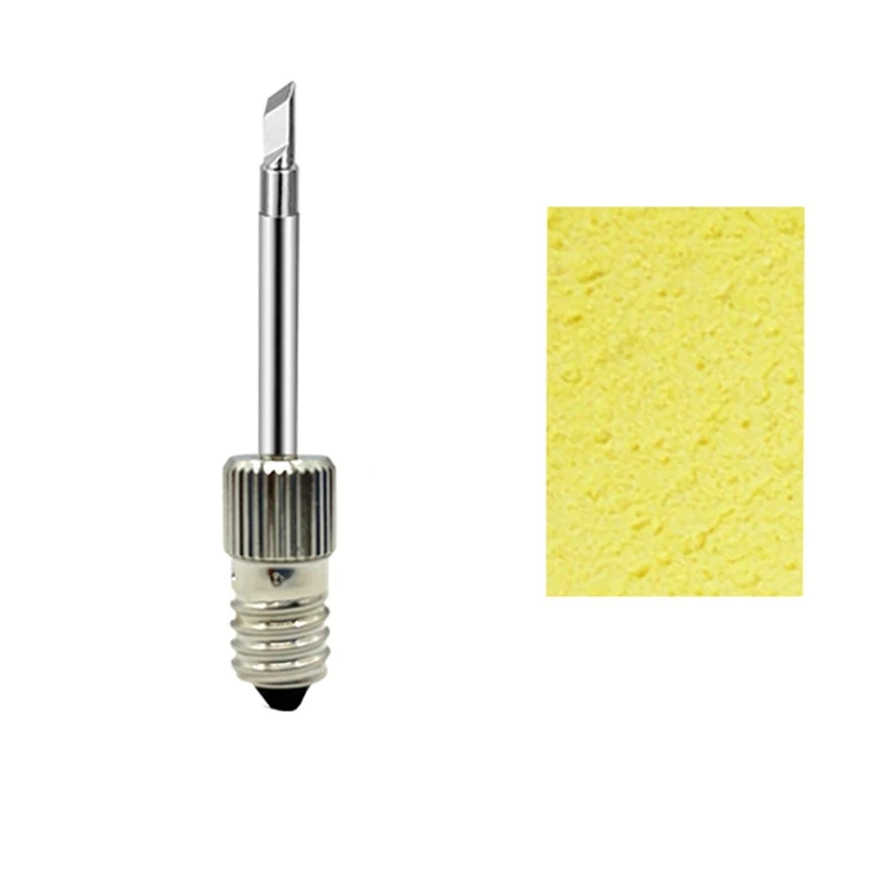 

USB Soldering Iron Head E10 Interface Battery Soldering Iron Soldering Iron Head Threaded Soldering Iron Head