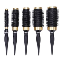 wholesale custom hot comb detangling hair curling styling brush curly hair comb