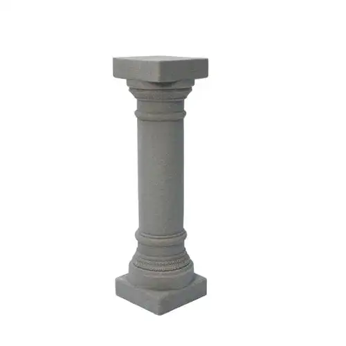 

Greek Column Statue – Natural Granite Appearance – Made of Resin – Lightweight – 32” Height