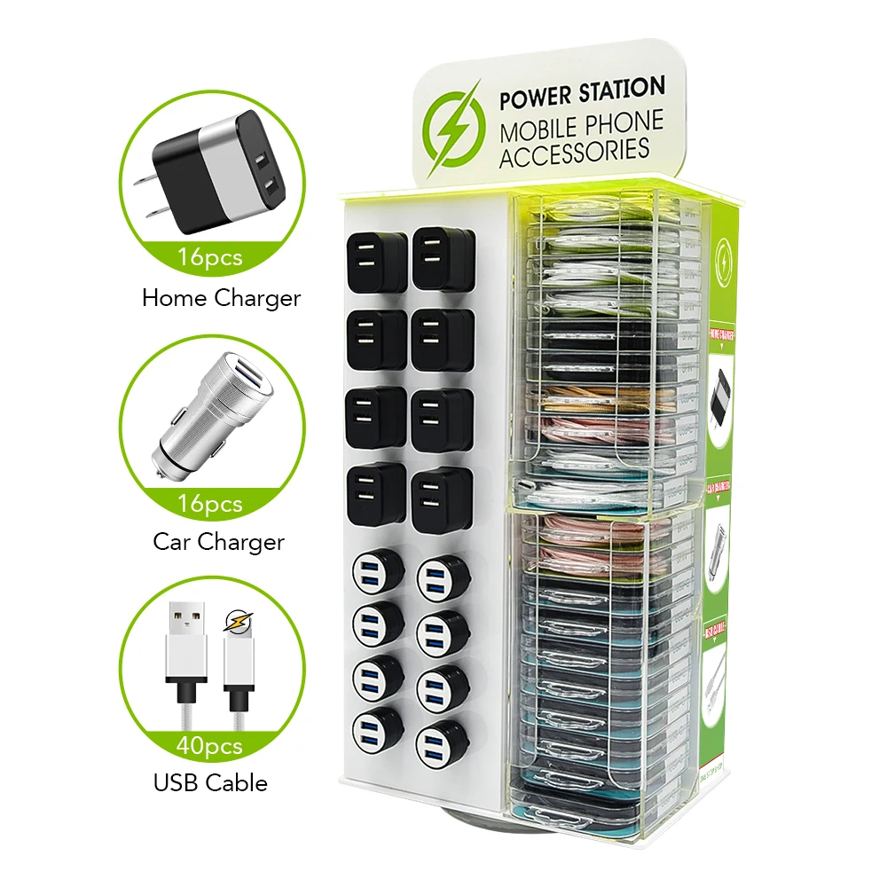 

Free Shipping Retail Wholesale Acrylic Custom Mobile Phone accessories counter display moveable floor stand cell phone display