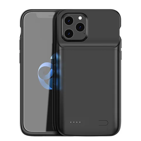 Внешний аккумулятор с зажимом для задней панели, беспроводное быстрое зарядное устройство, мягкий чехол для телефона, внешний аккумулятор, ультратонкий ударопрочный аккумулятор для IPhone 13 12