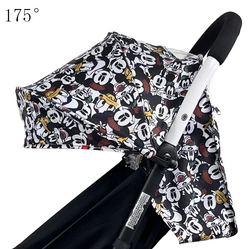 

175, коляска и матрас для Babyzen Yoyo 2 Yoya Babytime с карманом на молнии сзади, подушка для йо-йо, аксессуары для детской коляски