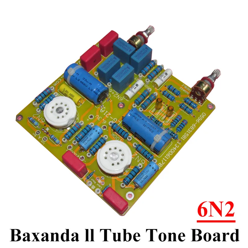

6n2 Baxanda Ll вакуумная трубка тональная плата с регулировкой высоких и низких басов, низкое искажение и низкий уровень шума для Diy усилителя звука