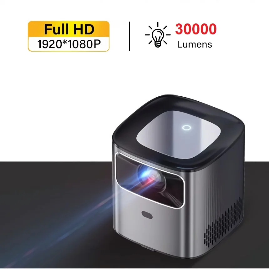 Original P3 LED Projector Active Andriod 9.0 Laser Native 3W Lumen 1920*1080P 5G Wifi Phone Beamer Smart TV Video Theater Cinema