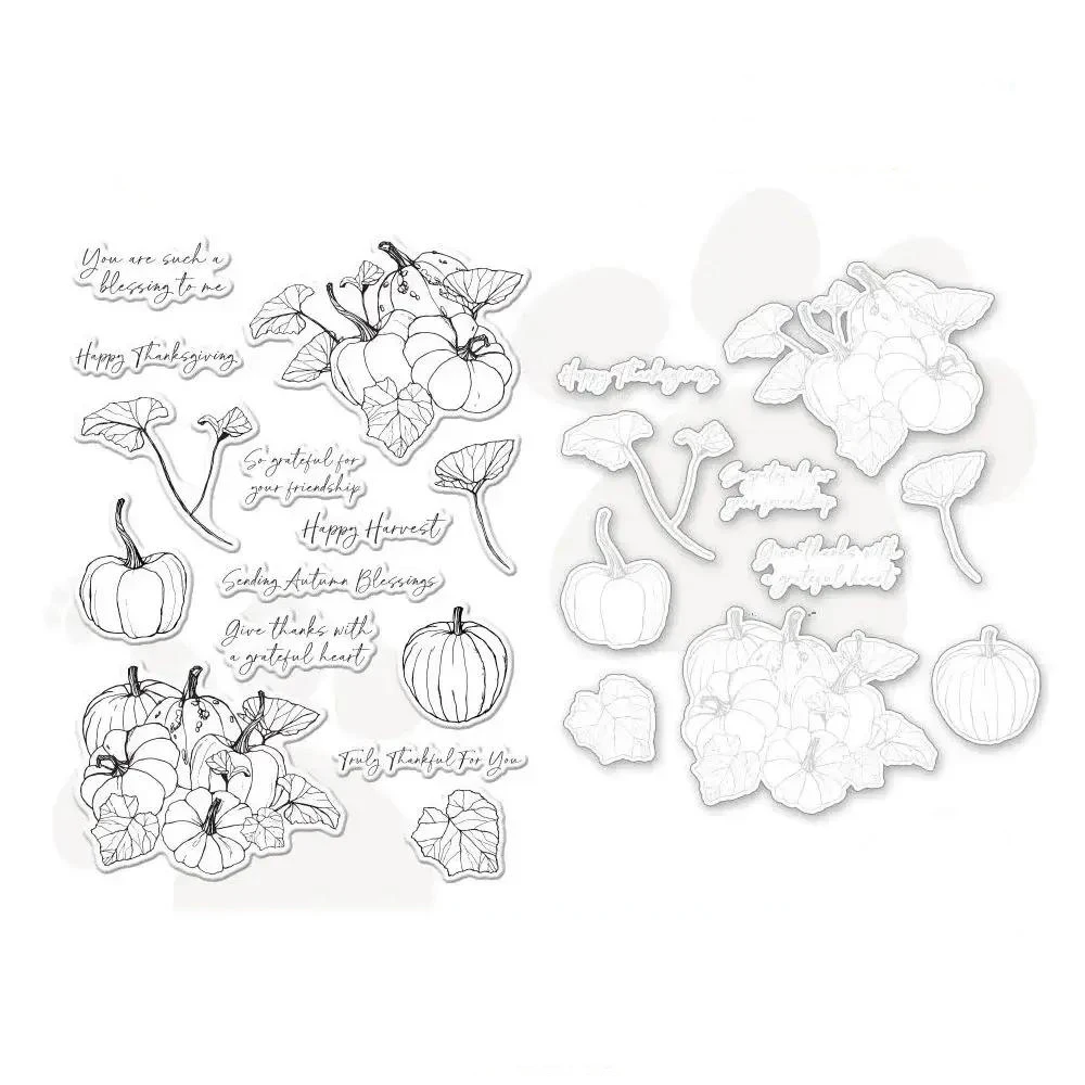 Новое поступление 2024 прозрачный резиновый штамп и штампы для резки Matel