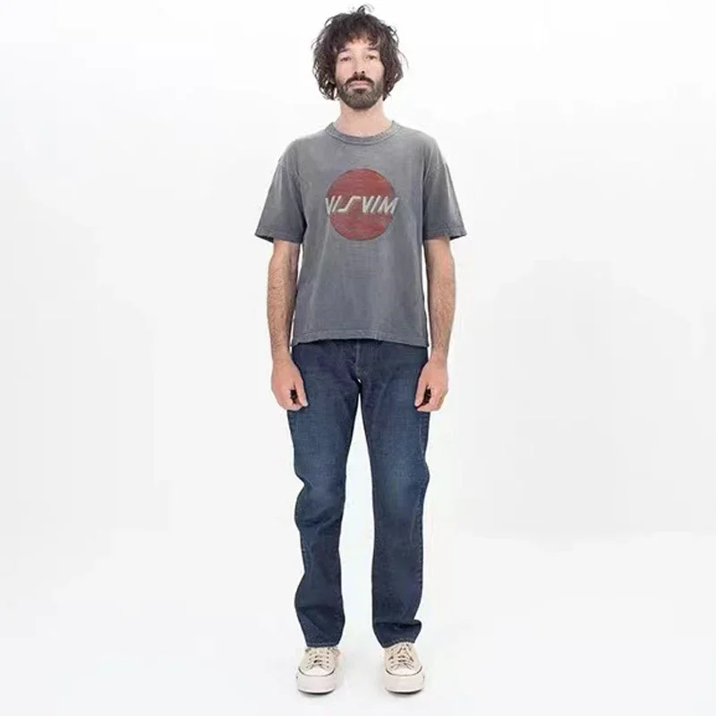 EAEOVNI VISVIM 22AW JUMBO TEE футболка хлопок