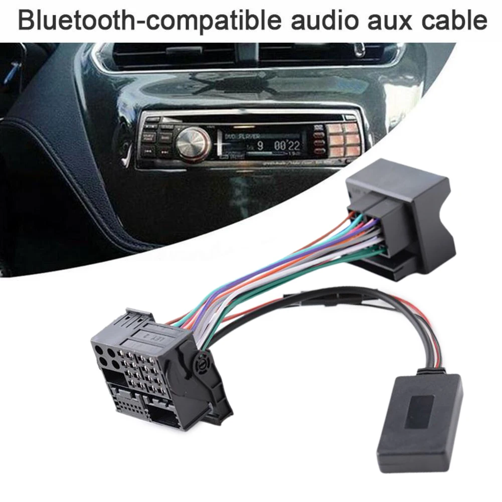 Car BT-compatible Module For BMW E39 E46 3 Series Radio Stereo Aux Cable Adapter Audio Music Input Aux Cable Adapter