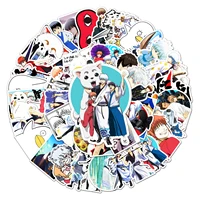 50 gintama anime luggage stickers personality trend graffiti stickers laptop car decoration anime stickers laptop sticker