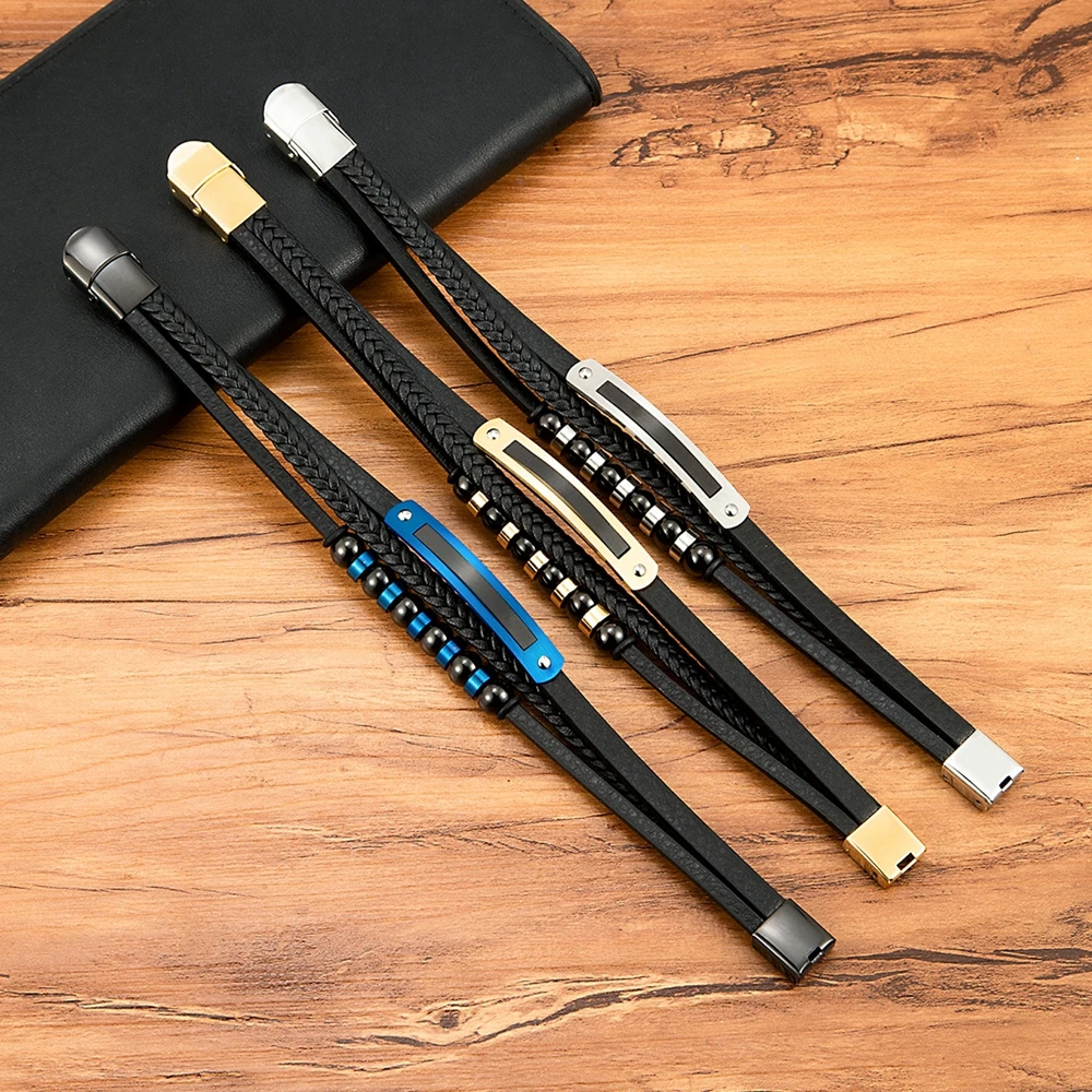 Шарм-браслет XQNI из нержавеющей стали с магнитной застежкой