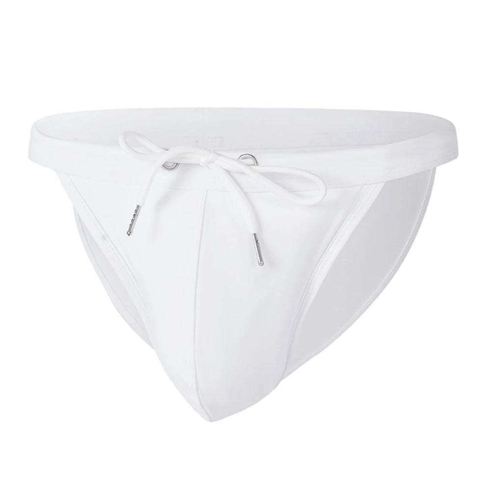 

Clothing Mens Swimwear Beach Beach Shorts Bikini Breathable Drawstrings Party Solid Solid Color Surf Swim Briefs