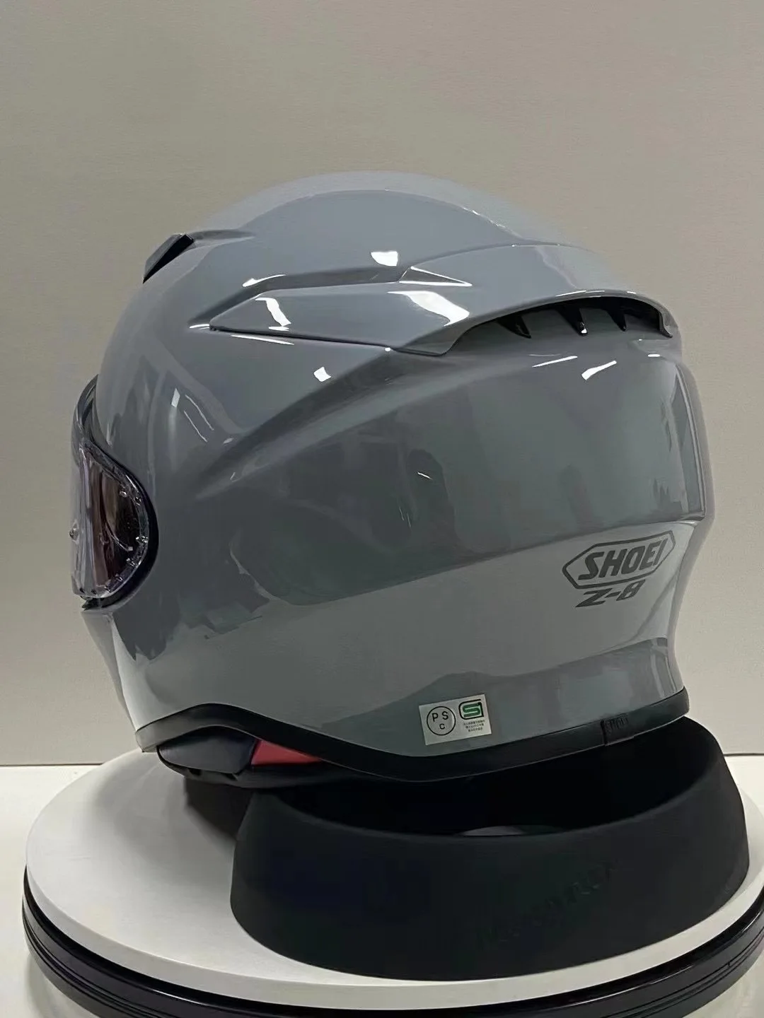 Полнолицевой мотоциклетный шлем Shoei Z8 Z-8 NXR2 глянцевый серый для мотокросса Casco De