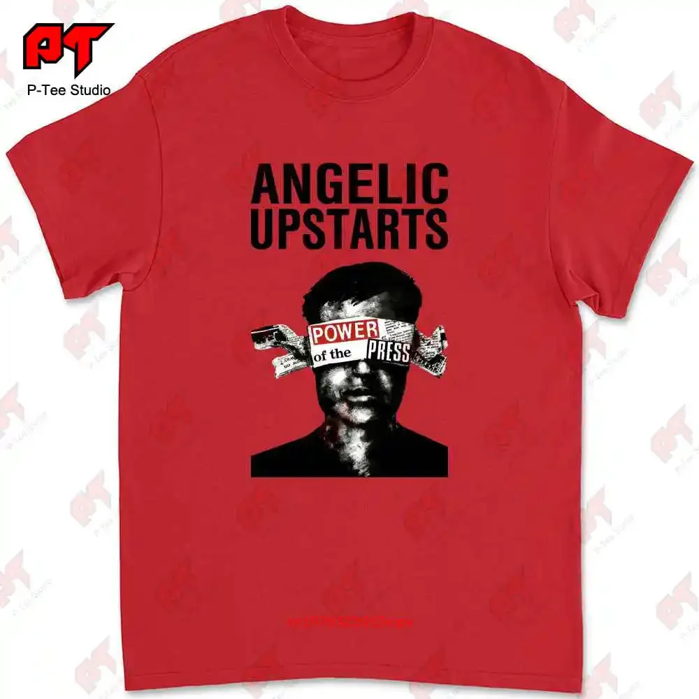 Angelic Upstarts — футболка Power Of The Press 6N2L