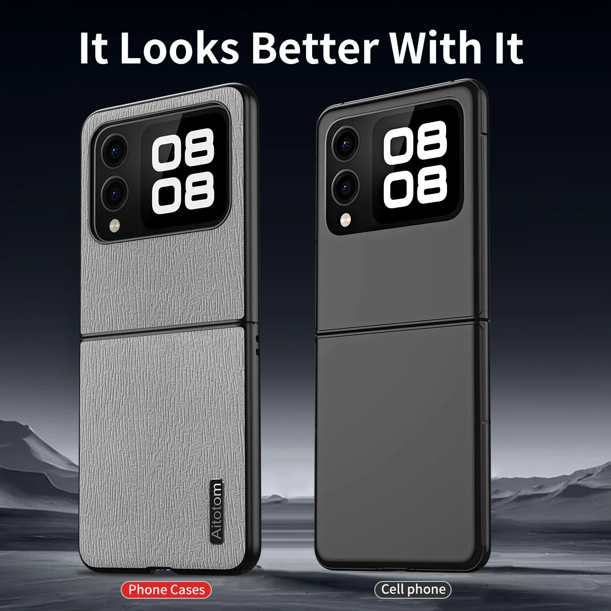 Чехол для Huawei nova Flip Leather Tree Pattern Front PC Frame Силиконовый защитный жесткий чехол