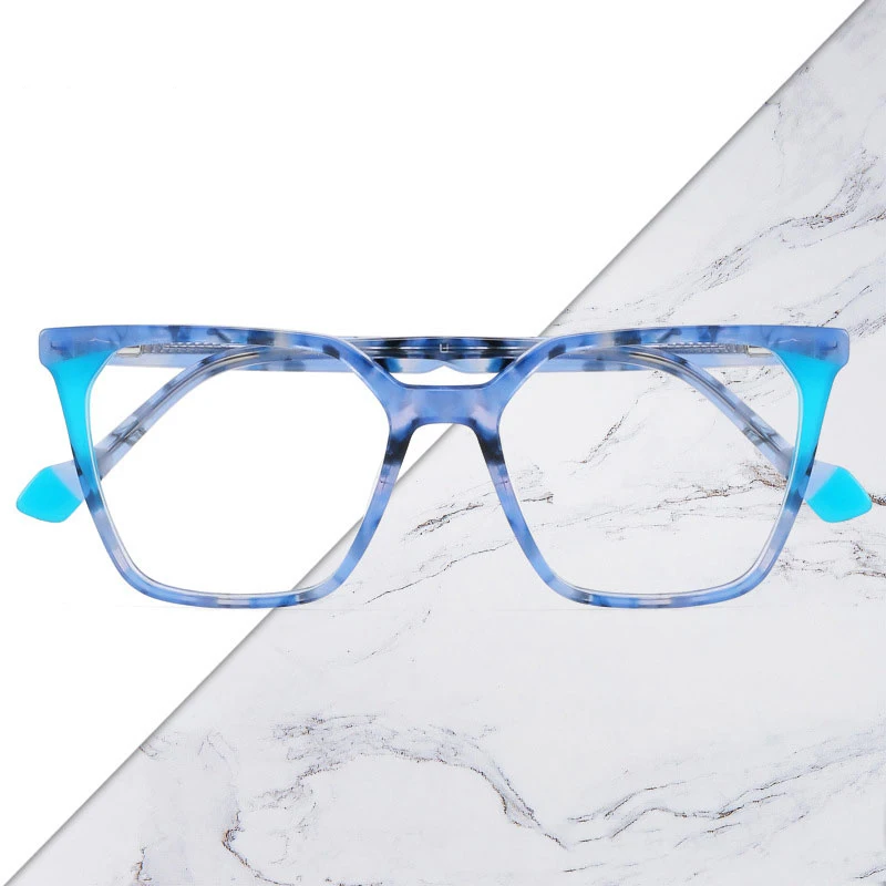 

Vintage Cat Eye Acetate Glasses Frame Women Prescription Eyeglasses Frame Luxury Brand Floral Eyewear Custom Diopter