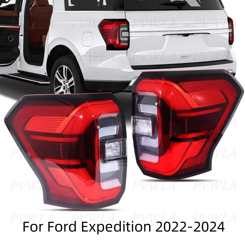 Фото Светодиодный задний фонарь для Ford Expedition 2022 2023 2024, стоп-сигнал, задний фонарь, автомобильные аксессуары NL1Z13405-F NL1Z13404-F №1