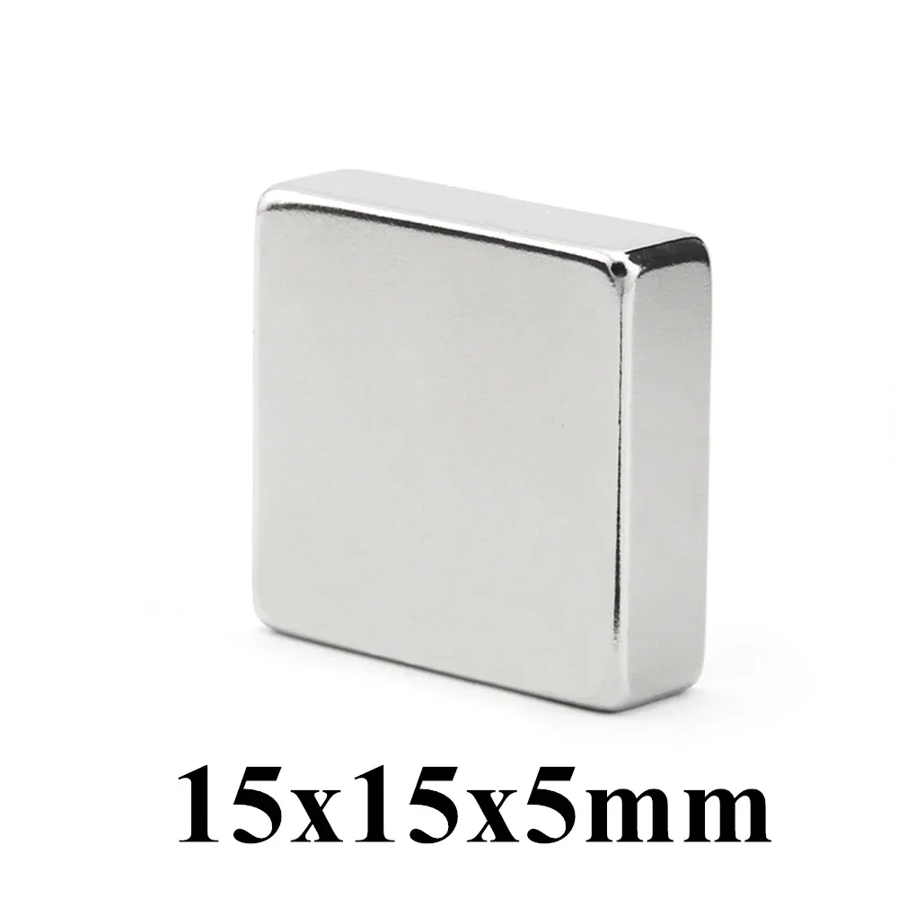 N35 15x15x2 15x15x3 15x15x5 15x15x10 Прямоугольный блок Неодимовый Сильные магниты Промышленные
