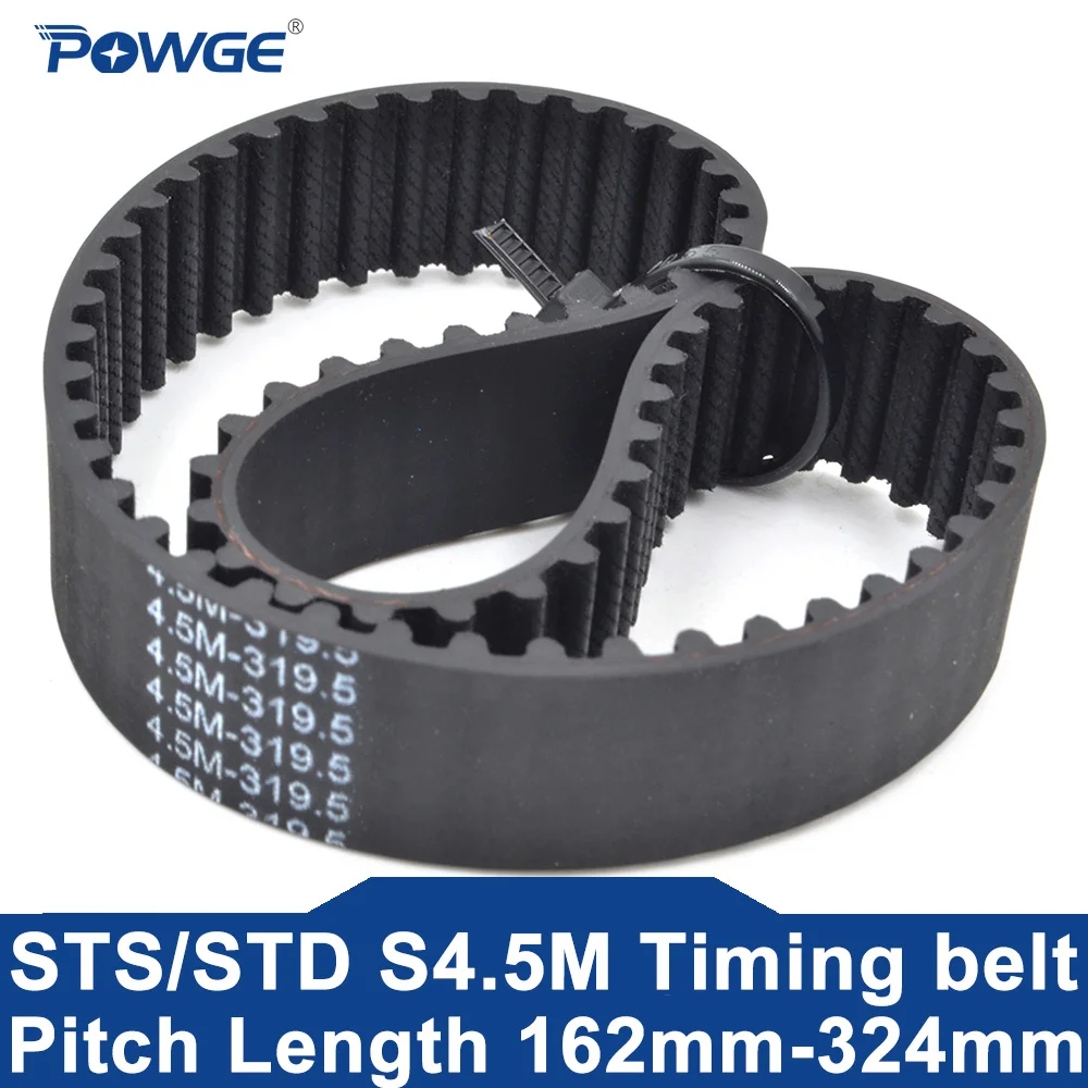 

Ремень ГРМ POWGE STD S4.5M Lp = 162 180 198 203 212 216 225 234 239 252 275 279 284 293 297 302 306 315 320 324 ширина 6-25 Резина