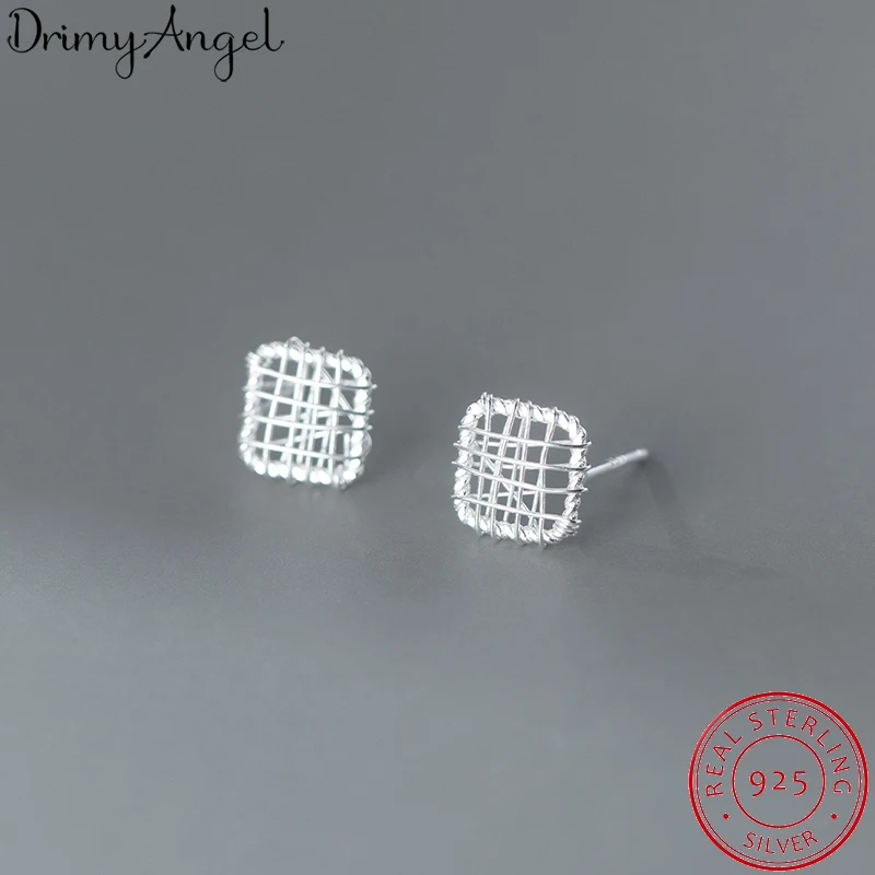 

Женские квадратные серьги из серебра 925 пробы, 2022