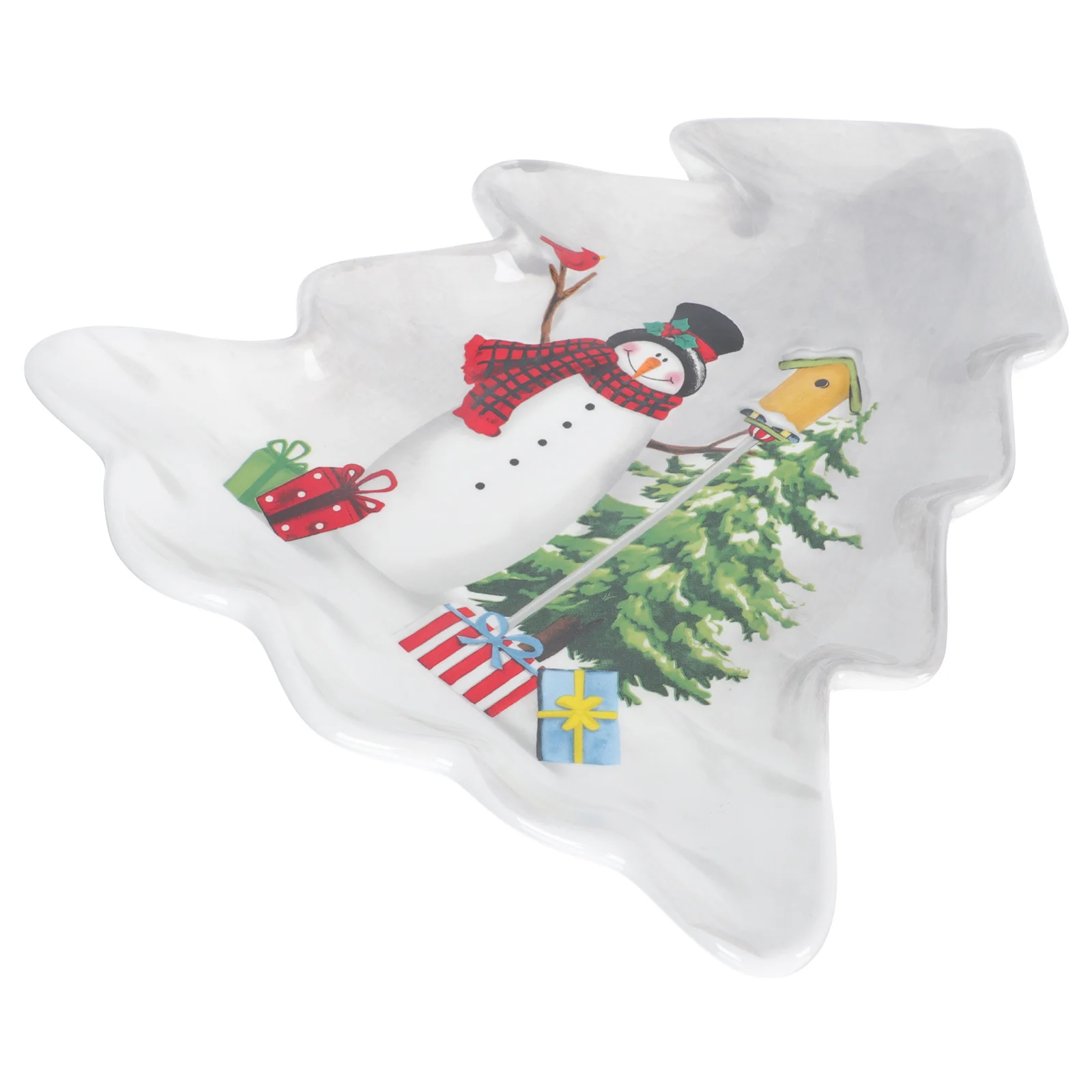 

Christmas Plate Tree Serving Ceramic Platter Plates Snack Tray Dish Dinnerholiday Dessertsalad Appetizer Dishes Porcelain Shaped