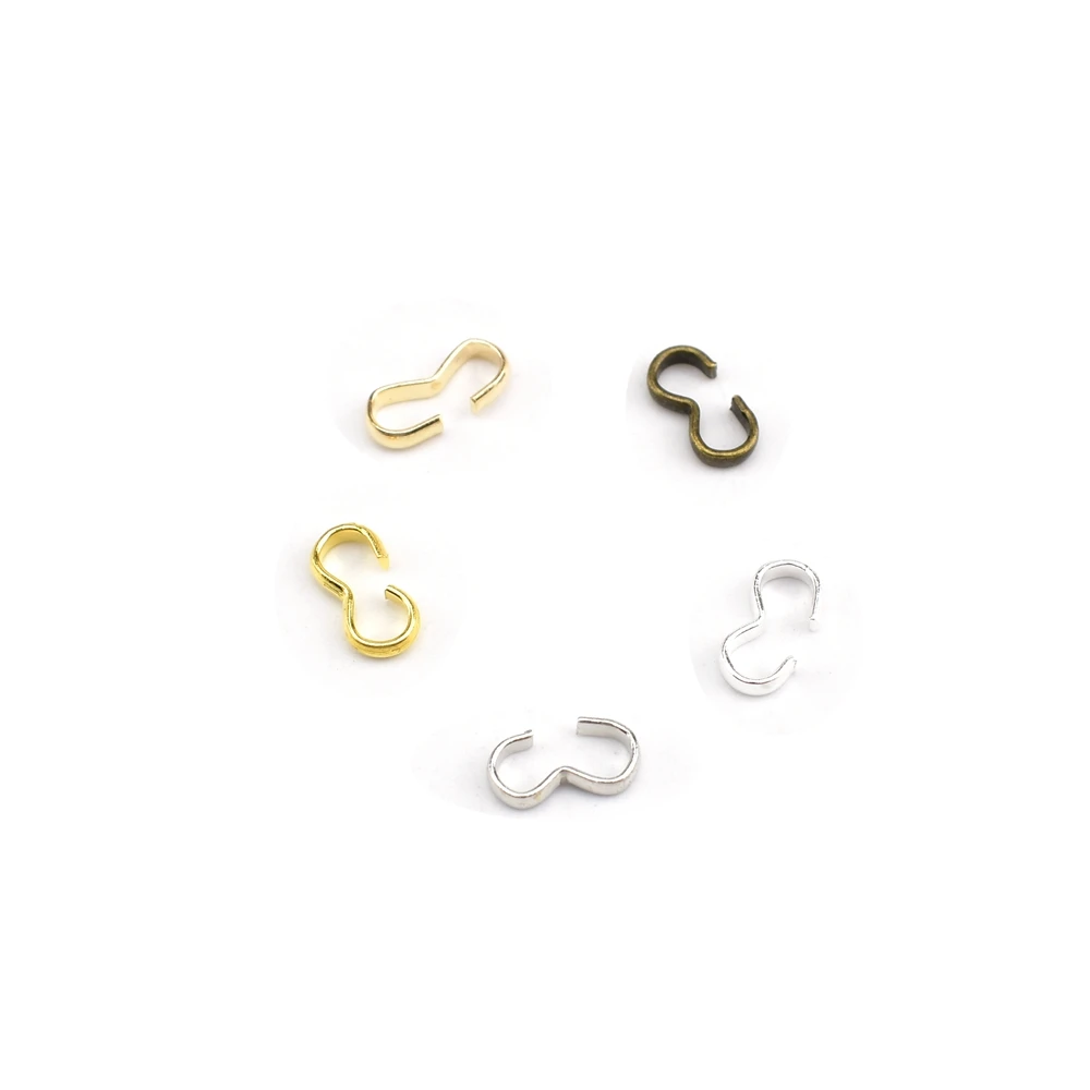 100 шт./лот 4*8 мм застежка расходные материалы для изготовления ювелирных изделий