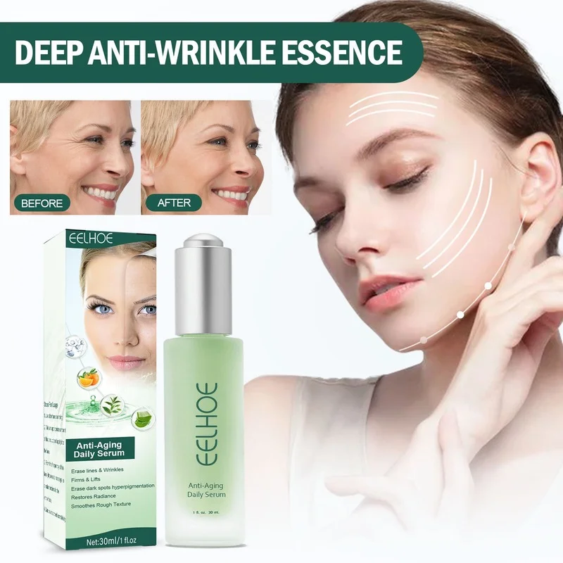 

Deep Anti-Wrinkle Serum Lifting Firming Fade Fine Lines Dark Circles Adjusting Skin Tone Moisturizing Skin serum facial serum