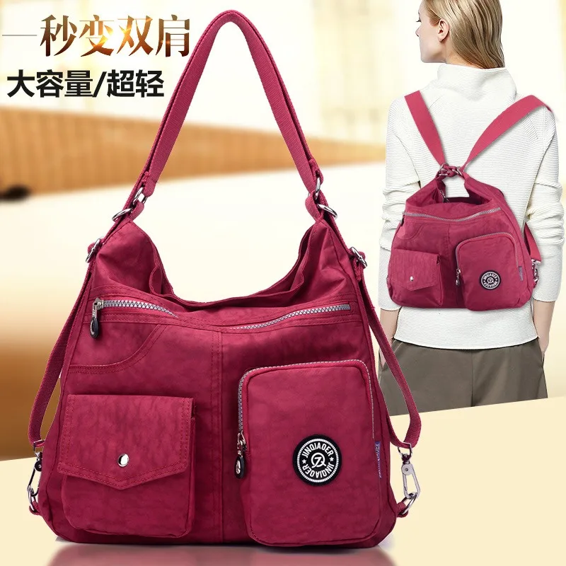 

Backpack Women Multifunctional Handbag Shoulder Bags for Women Nylon Crossbody Travel Bag Mochilas сумка рюкзак женский Mochila